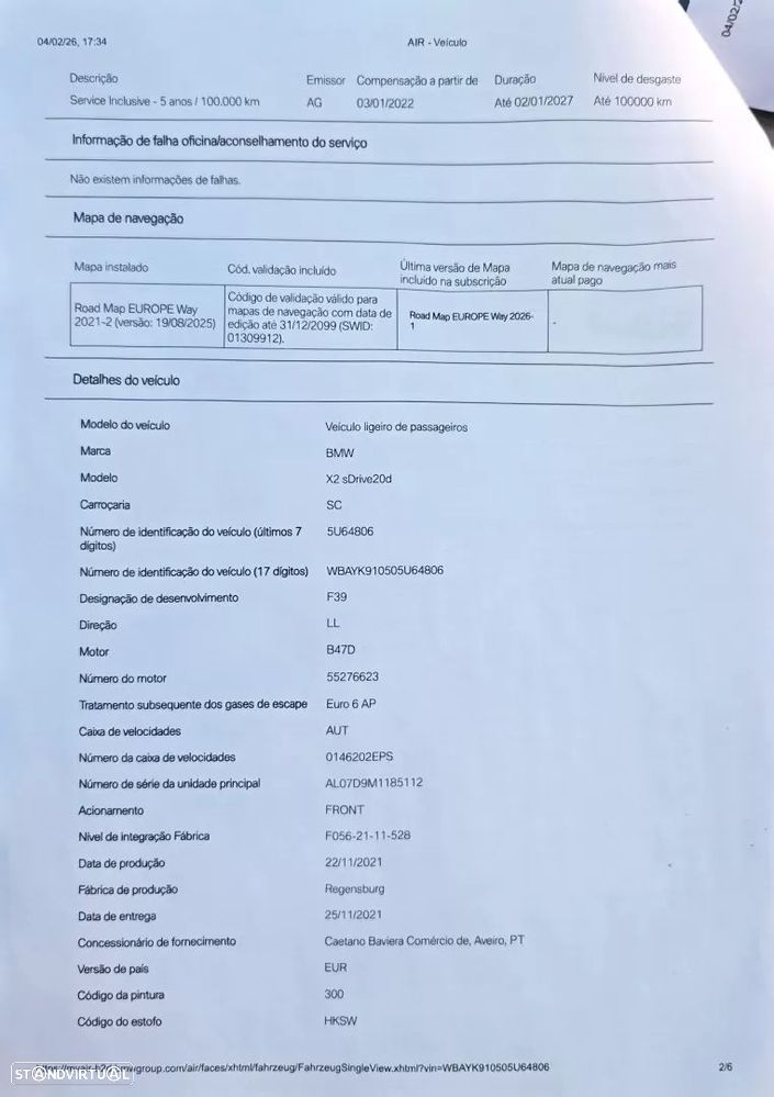 BMW X2 20 d sDrive Auto Pack M - 54