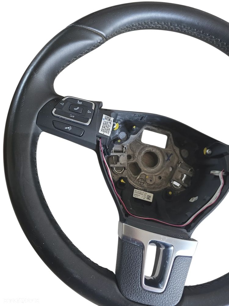 VW PASSAT CC KIEROWNICA SKÓRA MULTIFUNKCJA EUROPA 3C8959537D - 2