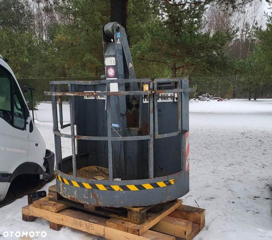 Kosz HDSa HDSdzwig żuraw kiper wywrot Iveco Daily Nissan Ford - 2