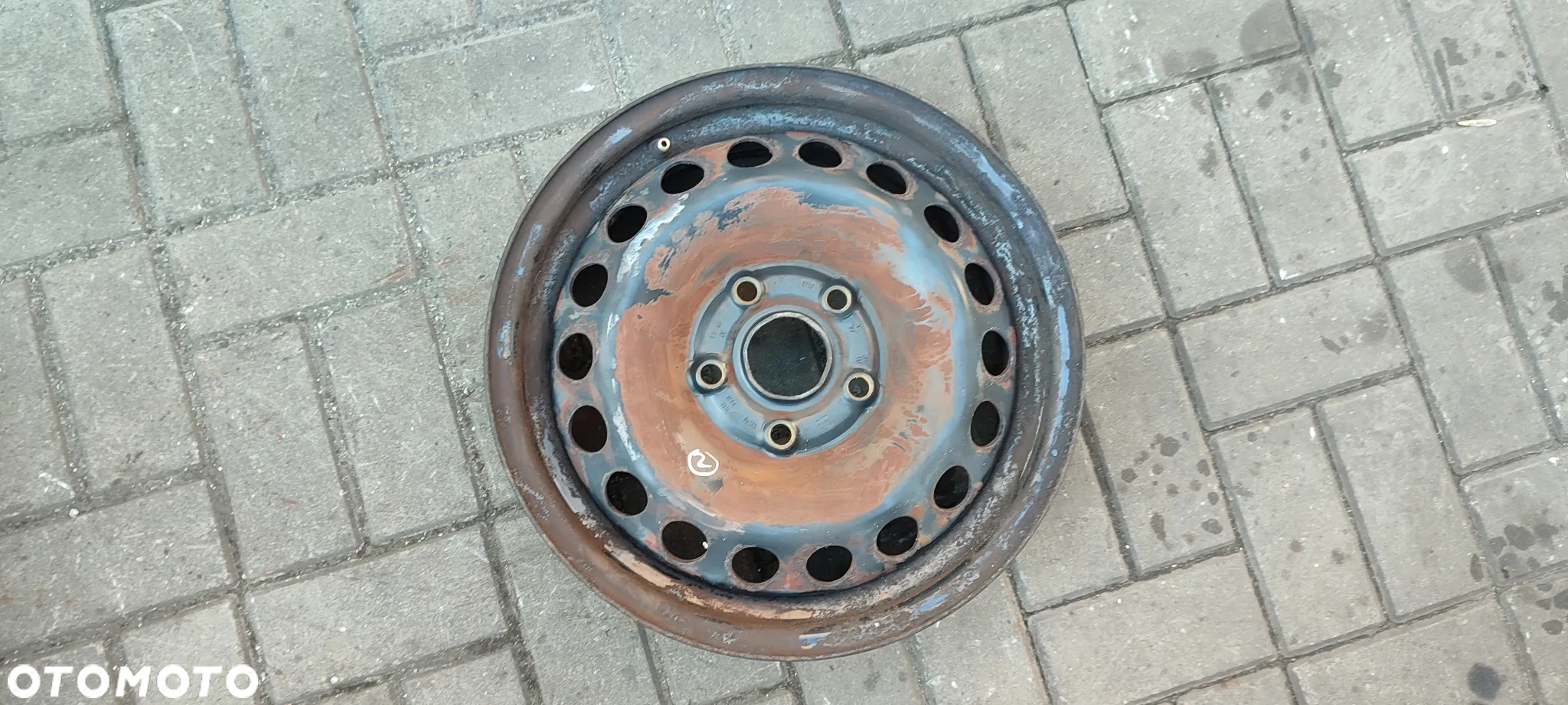 FELGI STALOWE 5x112 6Jx15 CALI ET47 VW CADDY TOURAN GOLF V VI A3 A8 SKODA OCTAVIA SEAT TOLEDO ALTEA KOMPLET 4 SZTUKI - 3
