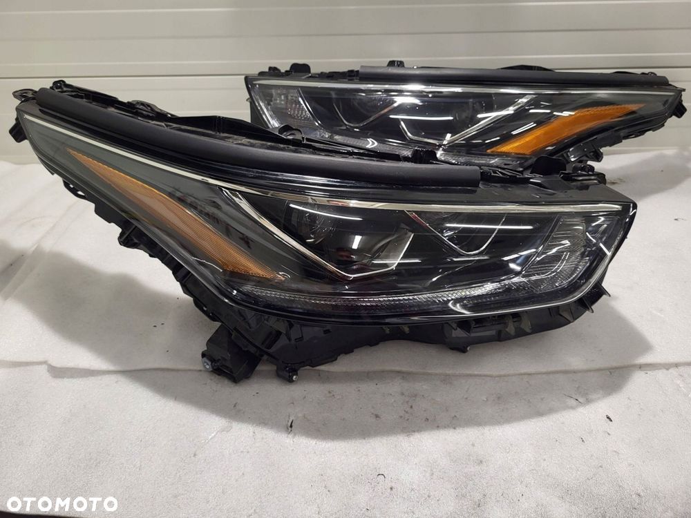 toyota highlander iv full led komplet lamp przednich 10000-8a06k - 2