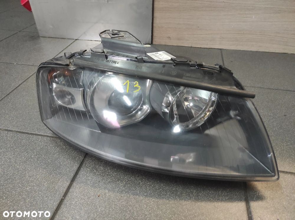 AUDI A3 8P 03-08R LAMPA PRAWA PRZEDNIA PRAWY PRZÓD XENON EUROPA 8P0 WYSYŁKA !!!!! - 1