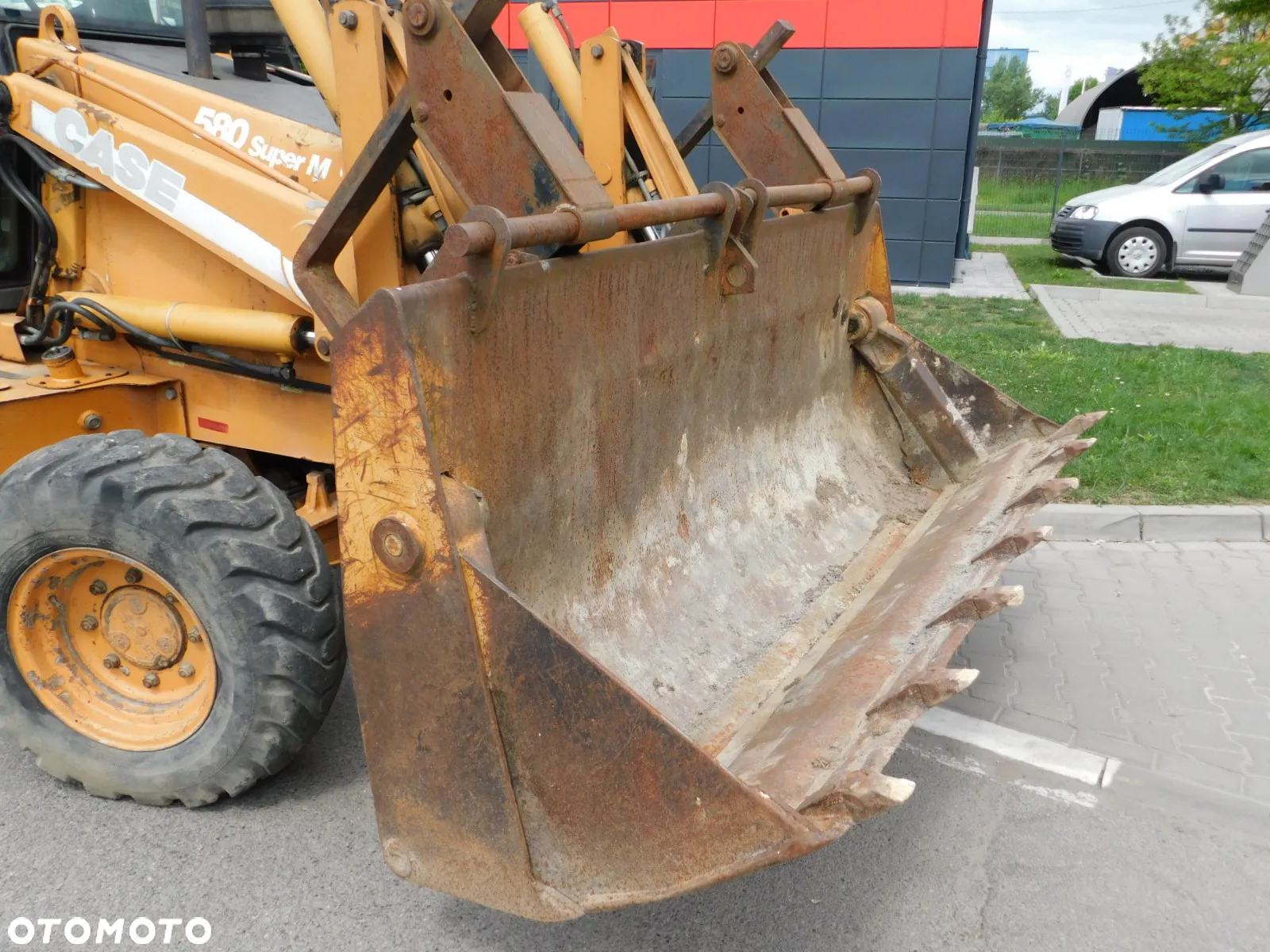 Case 580 SM łyżka krokodyl teleskop widły - 5