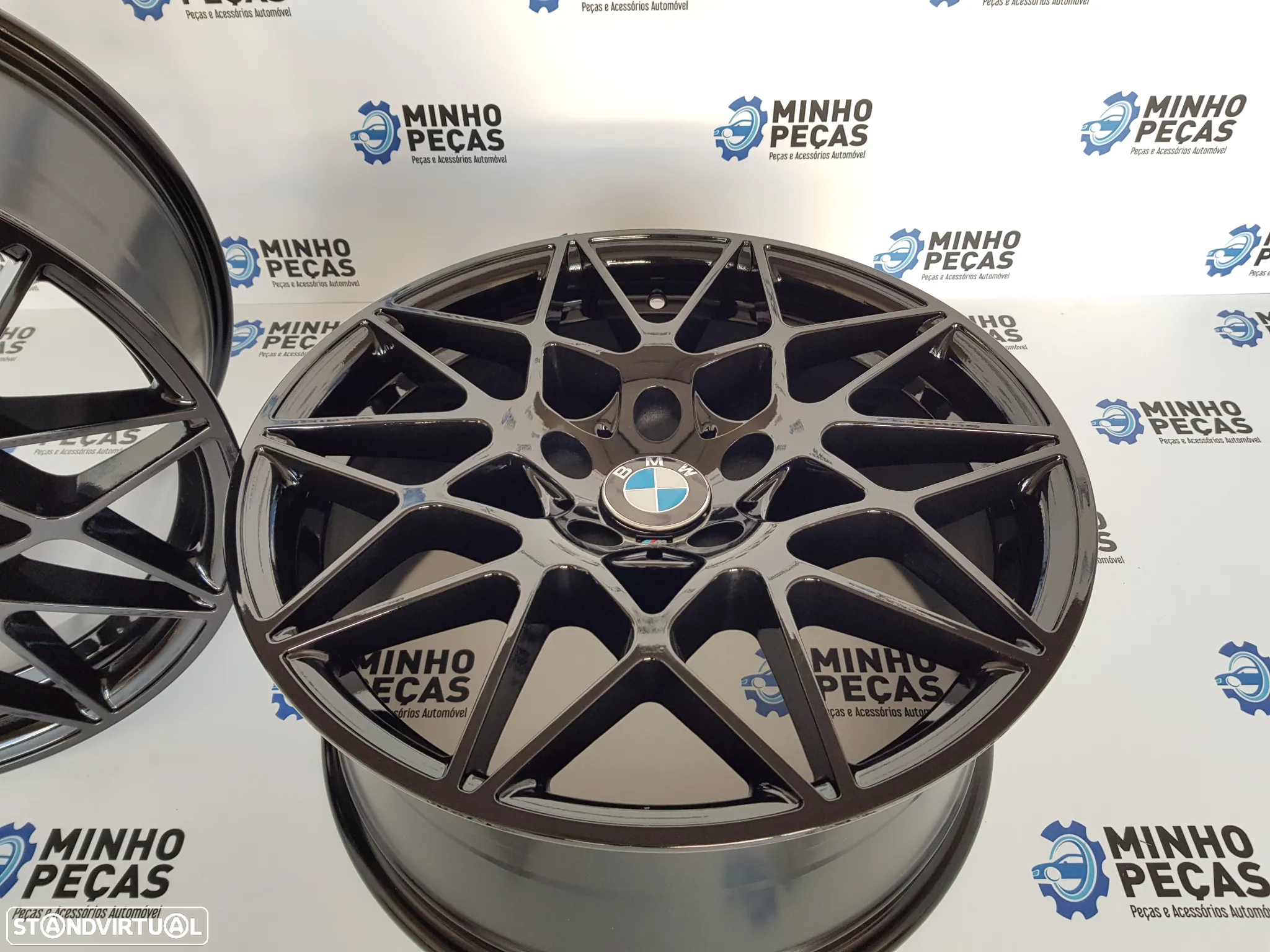 Jantes BMW (M4) GTS em 18 Preto Brilho - 7