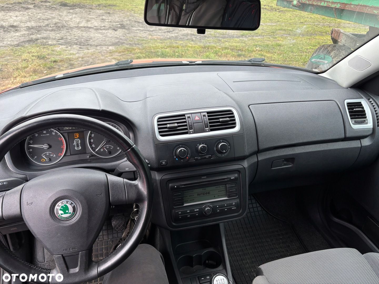 SKODA FABIA II LIFT KOMPLET PODUSZEK AIRBAG KIEROWCA PASAŻER PASY NAPINACZE - 1