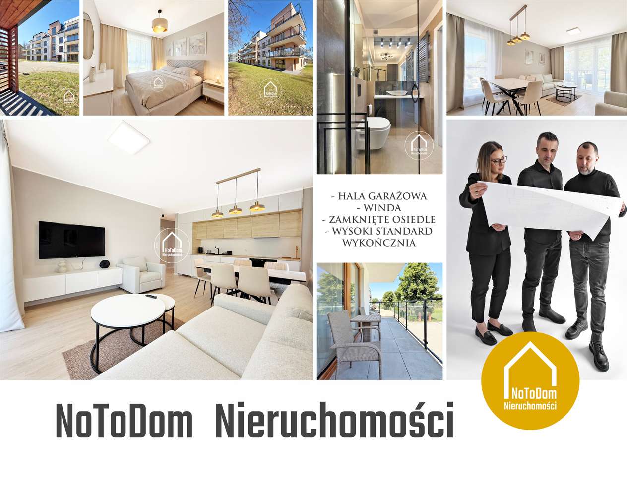 Mieszkanie | 3 pokoje premium | Hala Garażowa | Balkon 12,25 m²