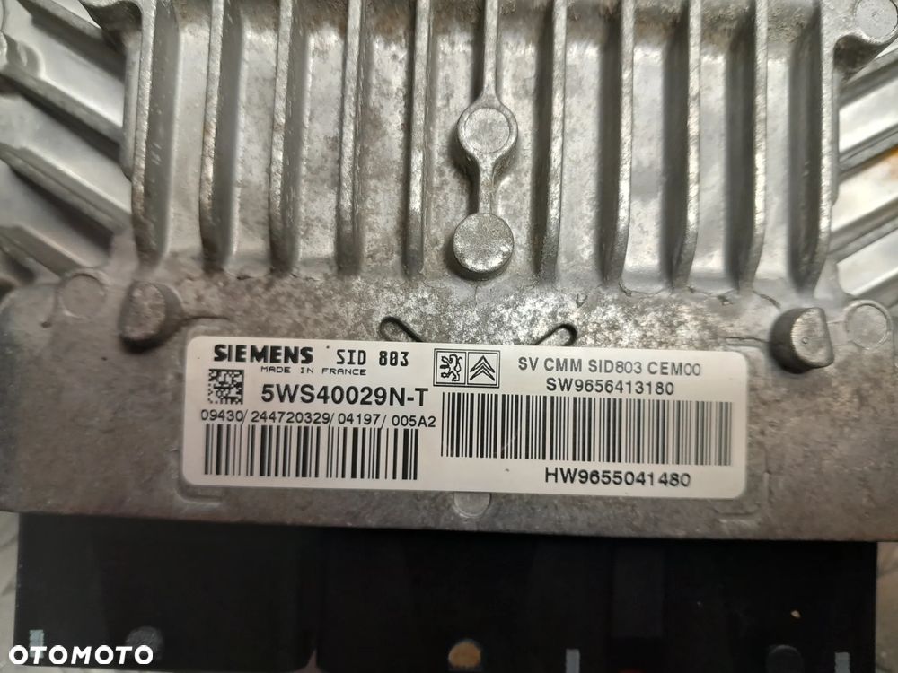 PEUGEOT 307 ZESTAW STARTOWY 2.0 HDI KOMPLET - 4