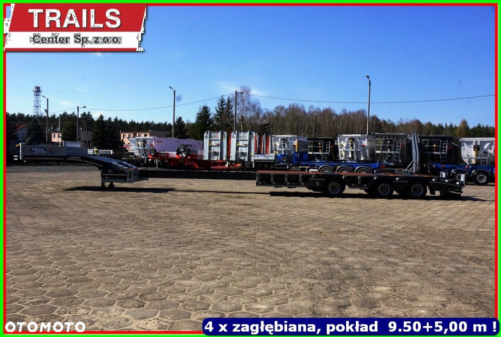 Inny Niskopodwoziowa ład. 43 T, rozciągana do 18,60 m, 4 x załębiana !!! - 13