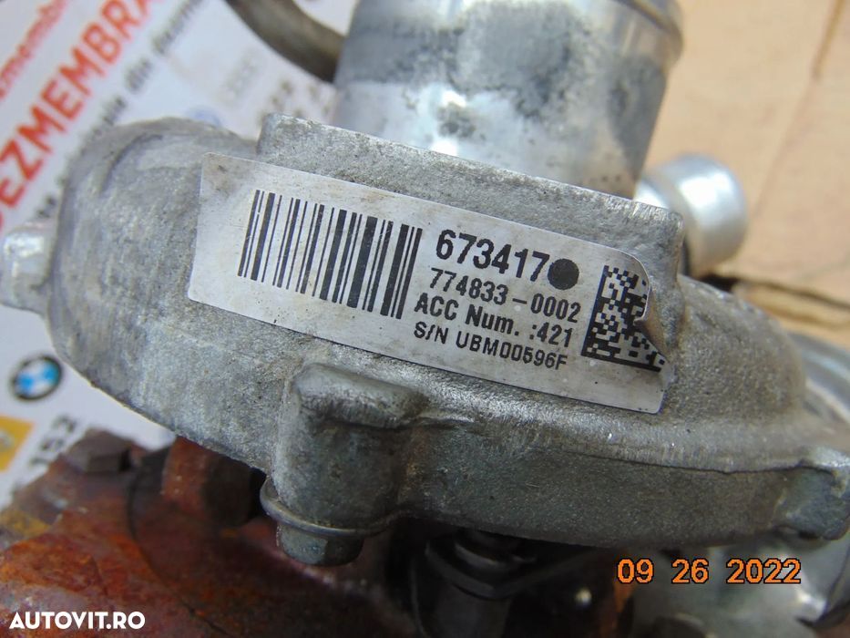 Turbina Renault Laguna 3 2.0dci Latitude nissan qashqai j10 X Trail 2. - 2