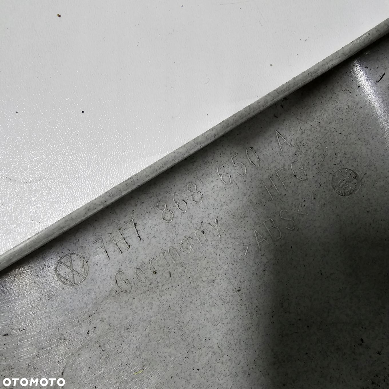 VW T5 CALIFORNIA tapicerka osłona dachu tył NAD ŁÓŻKO 7H7868650A - 2