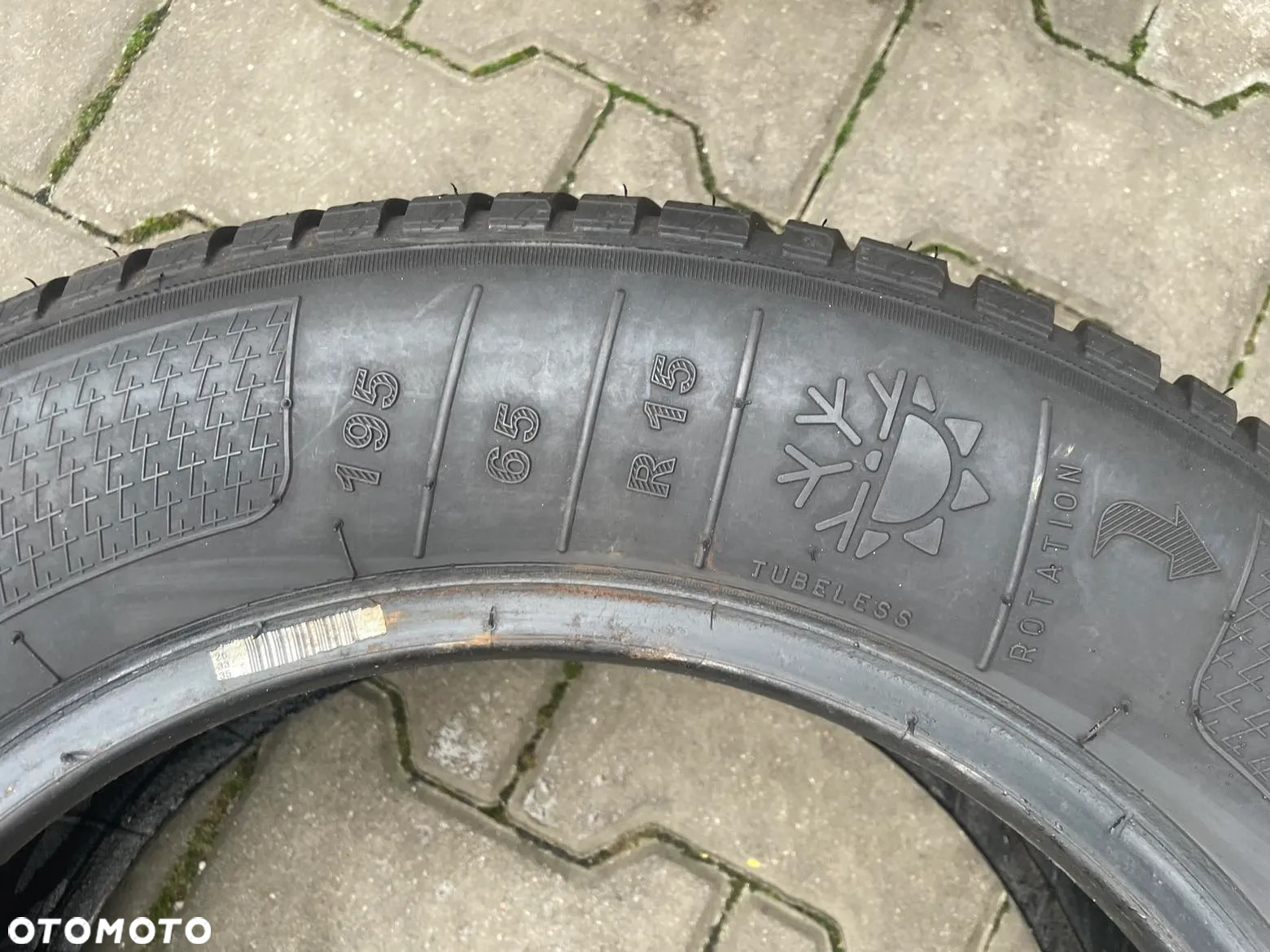 195/65R15 Kleber Opony Wielosezonowe 2szt. 8mm - Montaż - 2