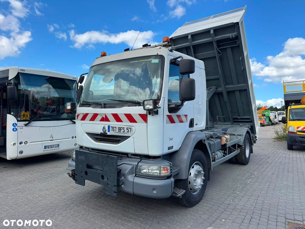 Renault Midlum 270DCi Wywrotka 3 str SPECJALNY 16 Tonowy Solarka Piaskarka Pług - 1