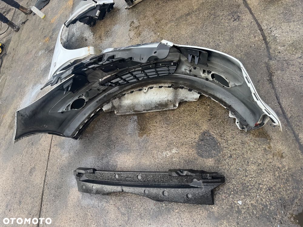Opel Corsa D biała maska drzwi prawe lewe przednie przód pas przedni chłodnice wody klimy lampy lampa przednia prawa lewa błotnik prawy lewy biały białe zderzak przód przedni klapa bagażnika klapa tył tylnia lampa prawa lewa belka pod zderzak - 10
