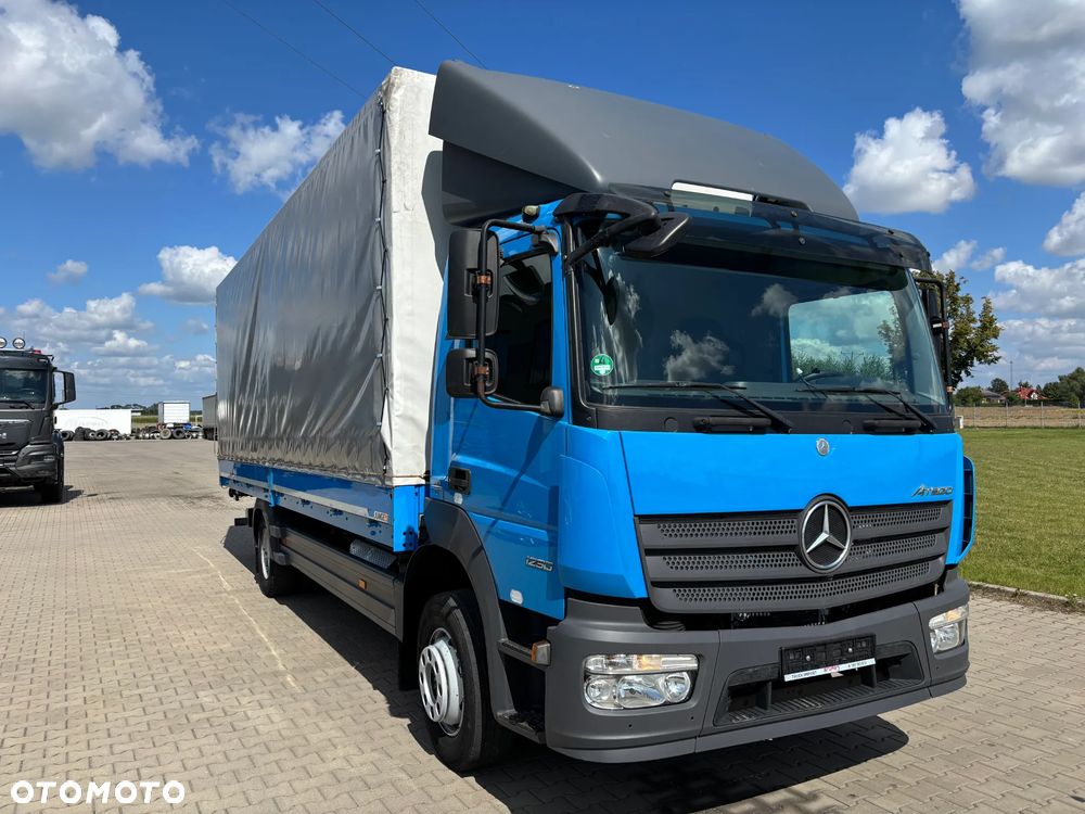Mercedes-Benz ATEGO 1230 firanka , winda , 18 palet ,klimatyzacja , z Niemiec ,1227, 1224) , plandeka burty boczne - 5