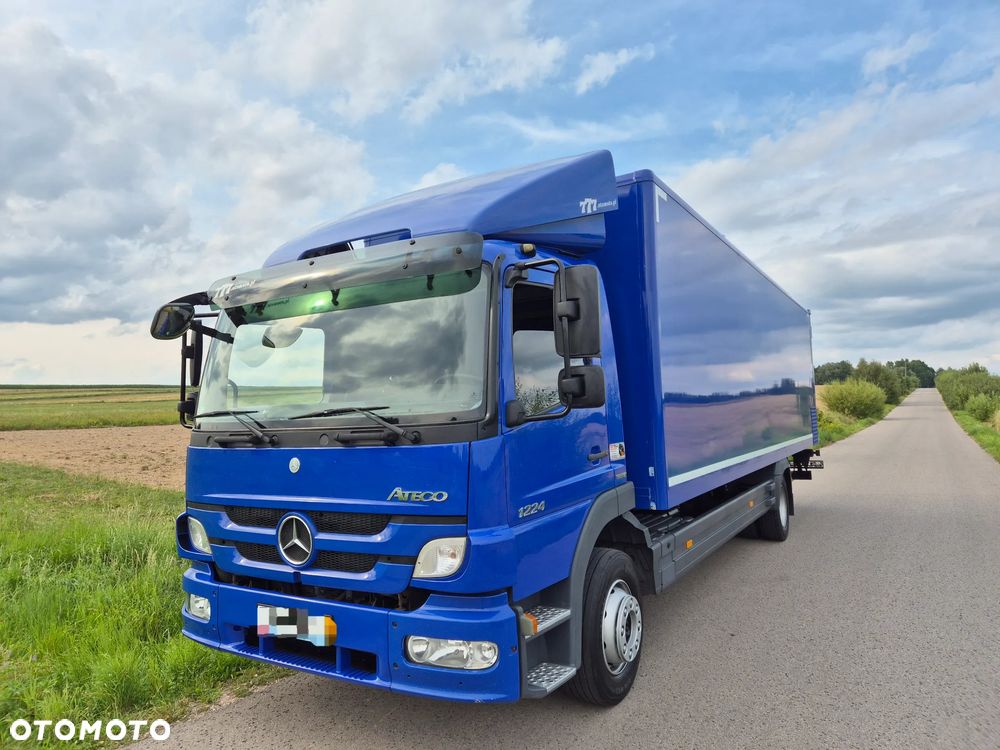 Mercedes-Benz Atego 1224 z Niemiec 9m kontener izoterma podział manual 1222 okazja - 10