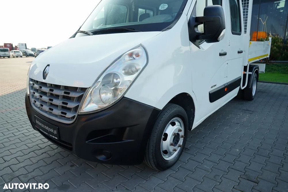 Renault MASTER / DCI 150 / BASCULATOR / CAMION CU TRACȚIE MIXĂ 7 LOCURI / MANUAL / DOUĂ RULOURI - 17