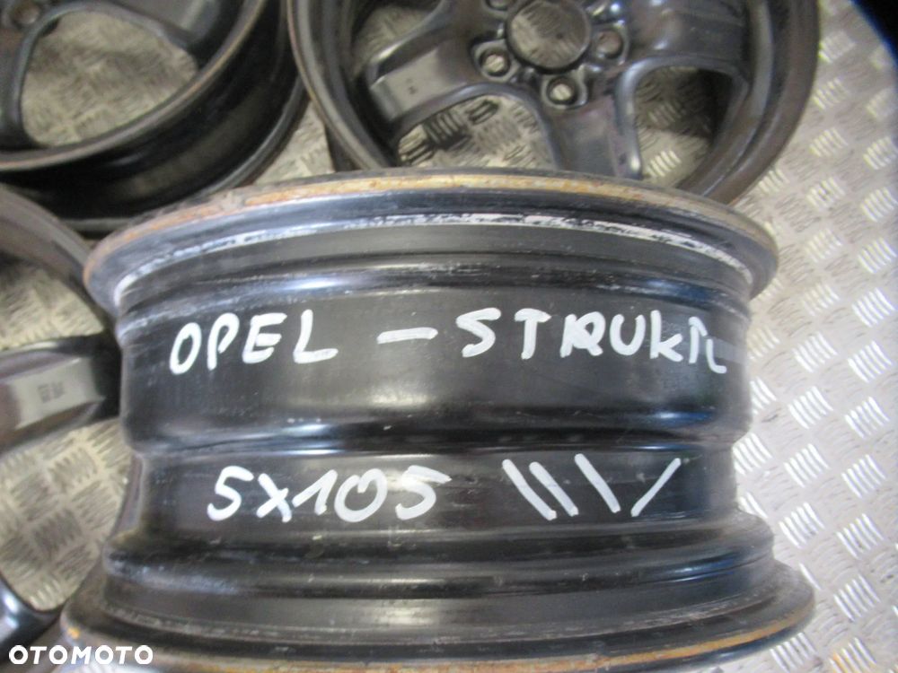 Felgi strukturalne Opel Astra K J Mokka 6,5Jx16 et39 5x105 - 6