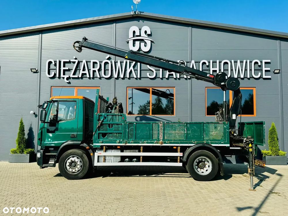 Iveco Iveco Eurocargo 180E25 // Klimatyzacja /  4x2 // skrzynia + HDS żuraw HIAB dzwig - 3