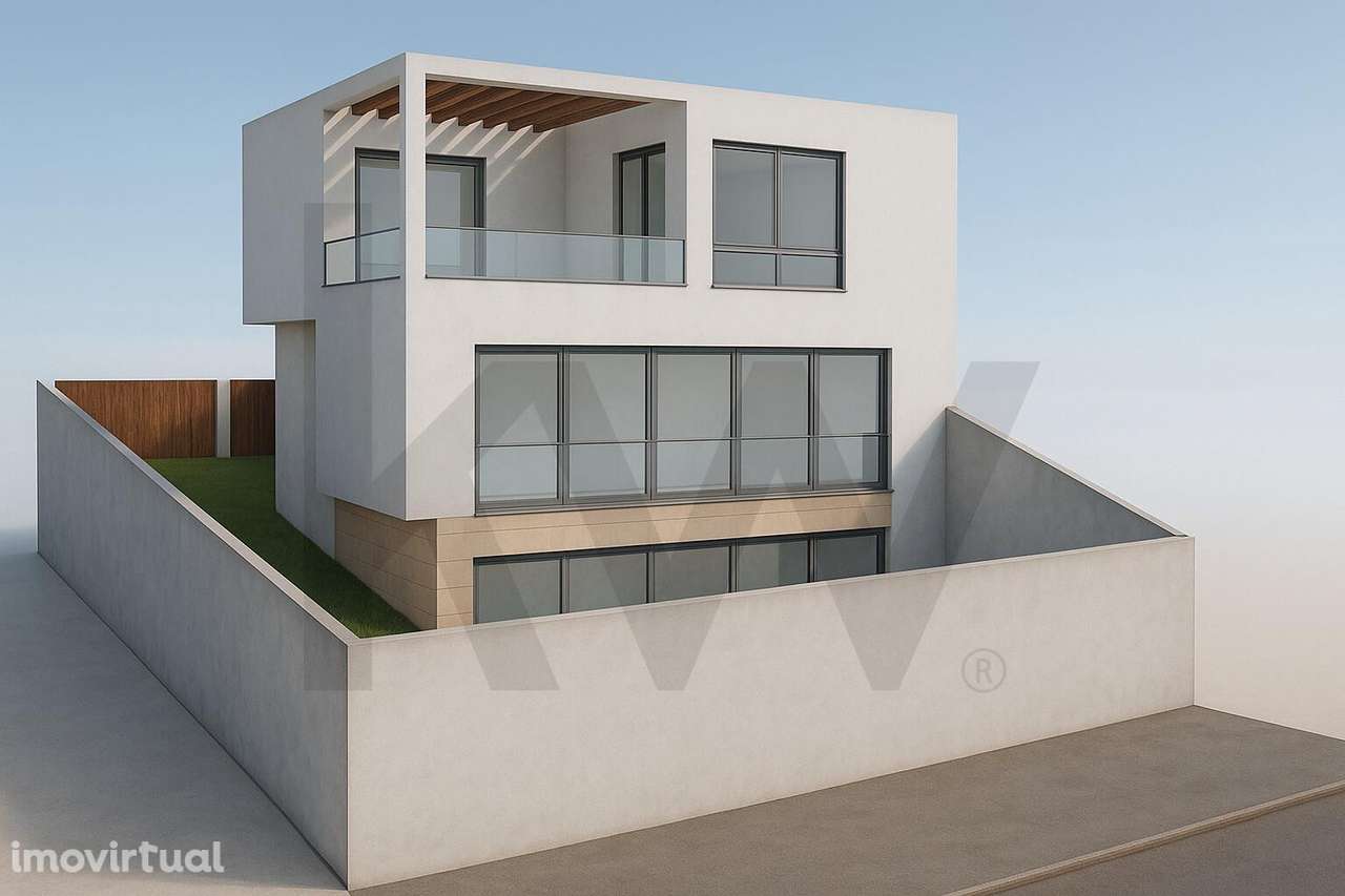 Terreno Projecto Aprovado 3 Pisos com Piscina em Cascais - Grande imagem: 3/7
