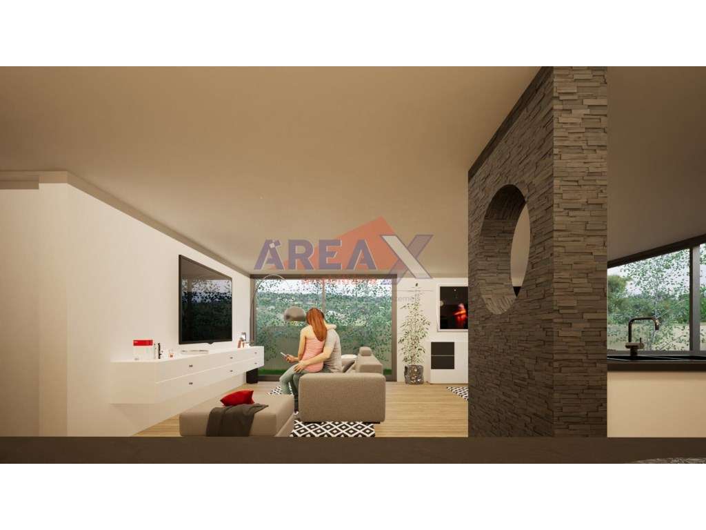 Moradia geminada T4, de arquitetura contemporânea - Grande imagem: 5/19