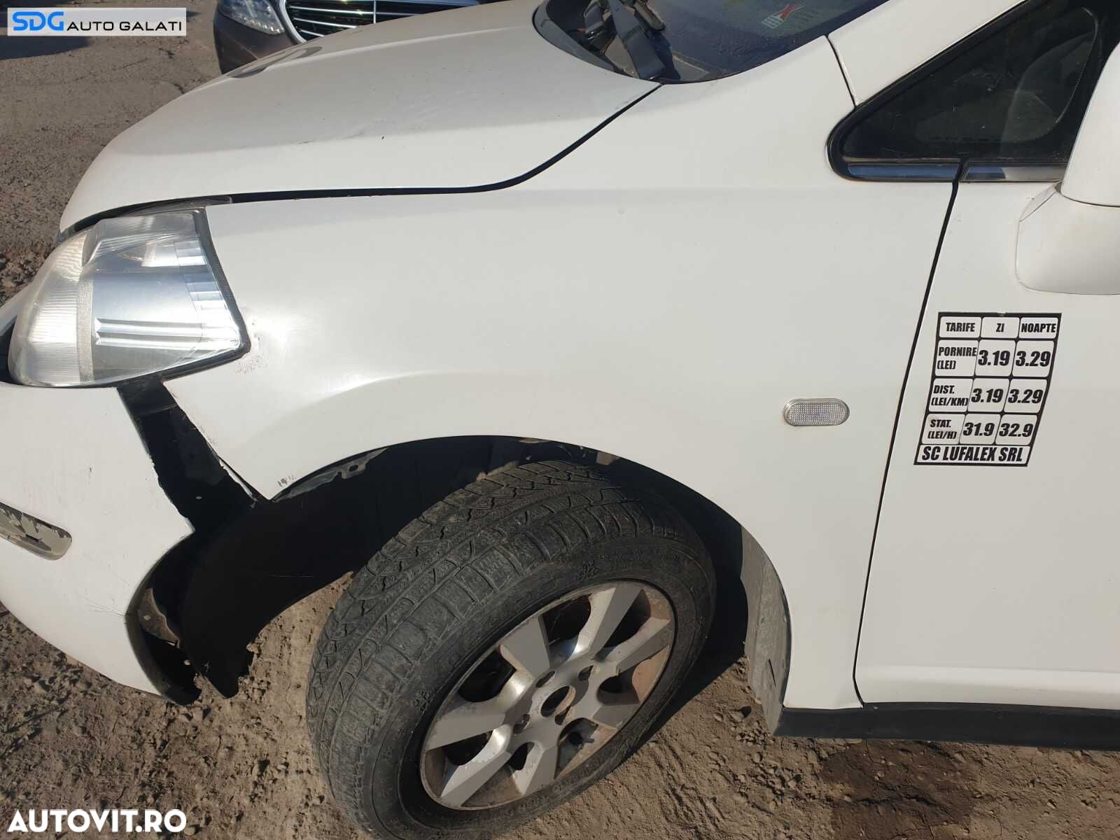 Aripa Stanga Fata Nissan Tiida 2004 - 2012 Culoare K32 [C0997] - 1