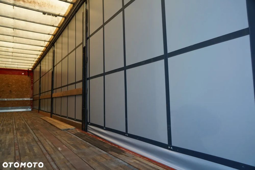 Fruehauf FIRANKA / STANDARD / KOSZ NA PALETY /  MOCNA PODŁOGA SZYNA DESKA / SAF - 19