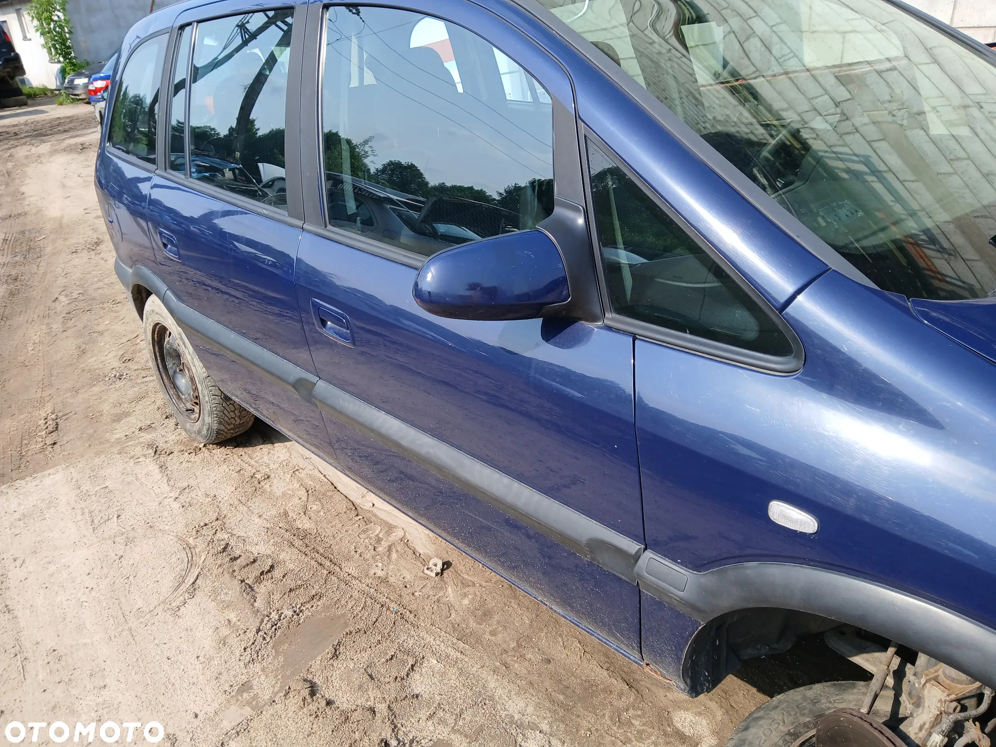 opel zafira A Y21Z maska pokrywa silnika klapa bagażnika zderzak lampa reflektor pas przedni stop - 4