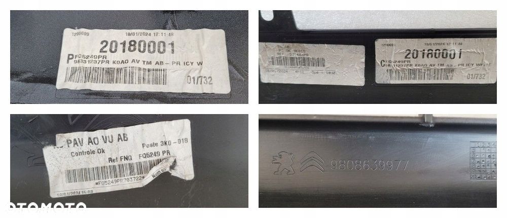 ZDERZAK PRZÓD PRZEDNI OPEL VIVARO C ZAFIRA D 2019- - 15