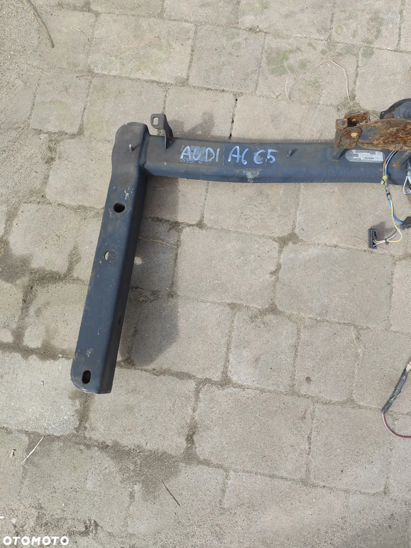 Hak holowniczy kula Westfalia Audi A6 C5 oryginał - 5