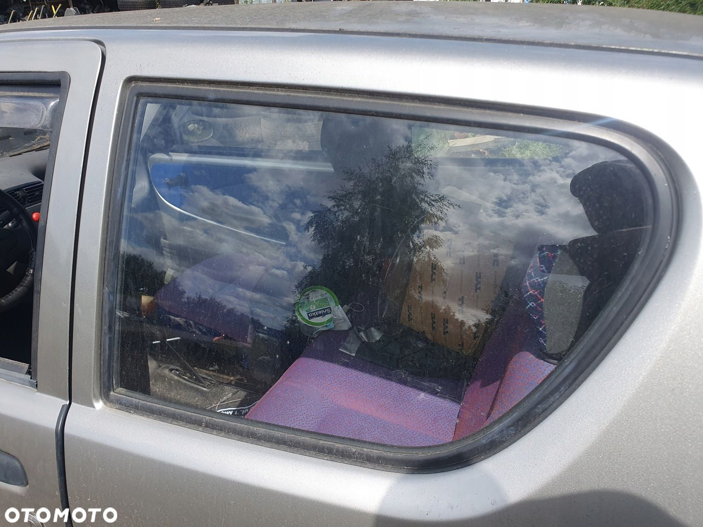 drzwi lewe Fiat Seicento 97-2003 Grigio Steel 647 - 2