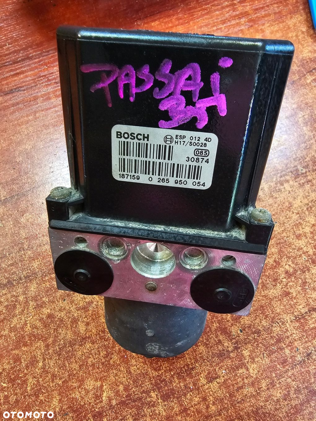 POMPA ABS QWATROPASSAT B5 AUDI A6 C5 2.5TDI 0265950054 - 7