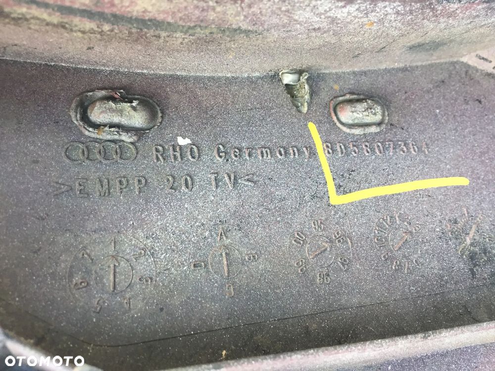 AUDI A4 B5 SEDAN ZDERZAK TYLNY TYŁ - 8