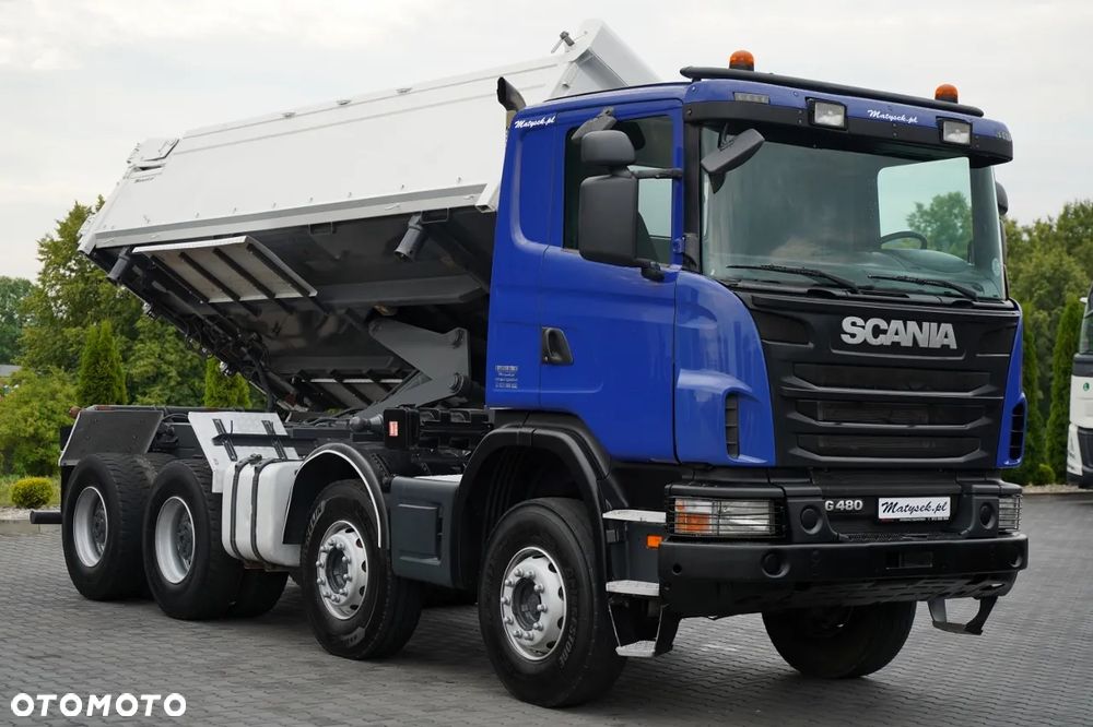 Scania G 480 / 8x4 / WYWROTKA DWUSTRONNA / HYDROBURTA / MANUAL - 7