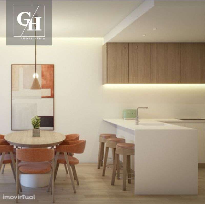 T2 Novo com piscina privada no Centro de Braga - Grande imagem: 5/8