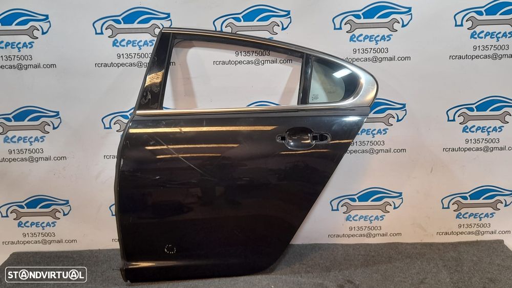 PORTA PORTAS TRASEIRA TRÁS ESQUERDA JAGUAR XF I 1 MK1 X250 8X23F24631AB 8X23 F24631 AB FECHO ELEVADOR MOTOR PUXADOR VIDRO - 1
