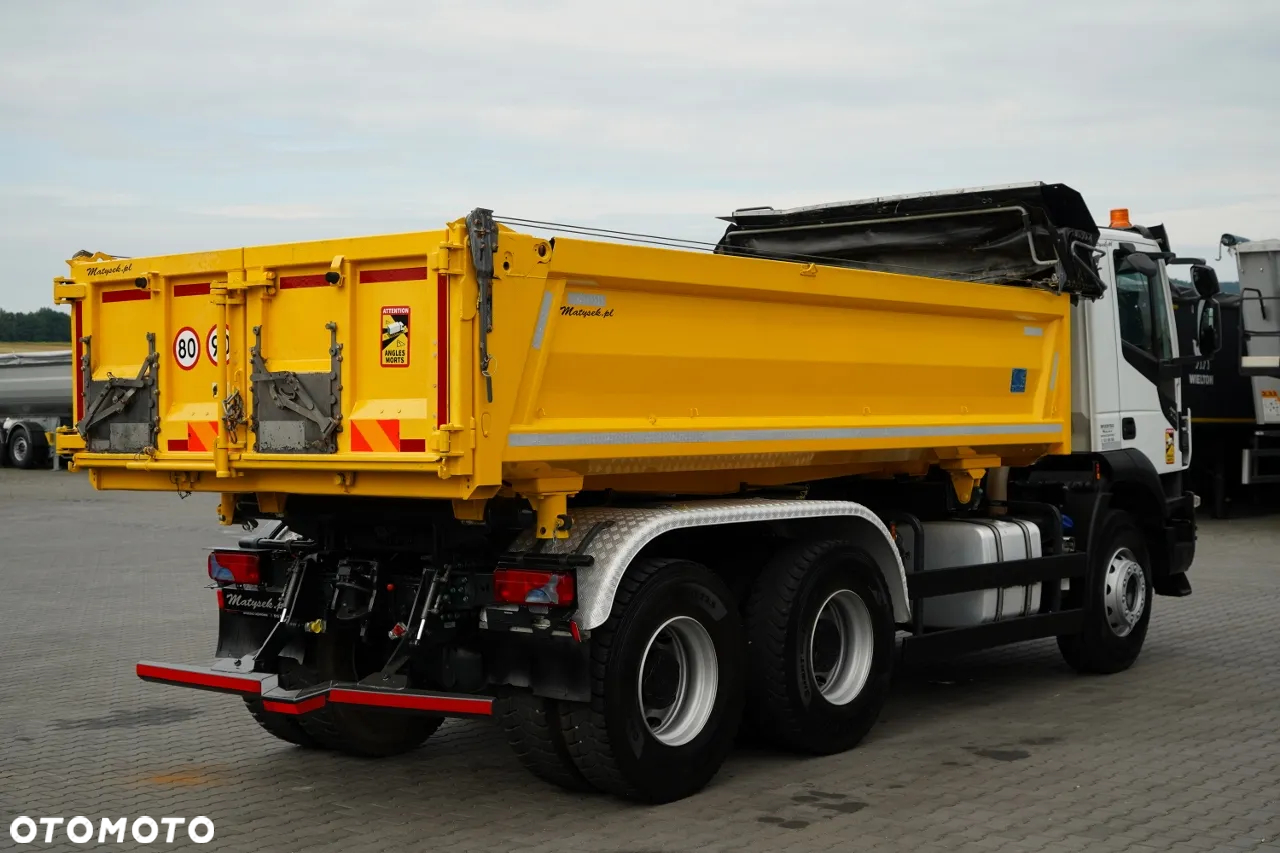 Iveco STRALIS X-WAY 480 / 6x4 / WYWROTKA DWUSTRONNA /  HYDROBURTA / BOARDMATIC / MEILLER KIPPER / SPROWADZONY - 15