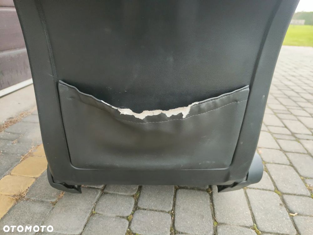 BMW E60 E61 Fotel kierowcy lewy Skórzany Grzany Czarny - 10