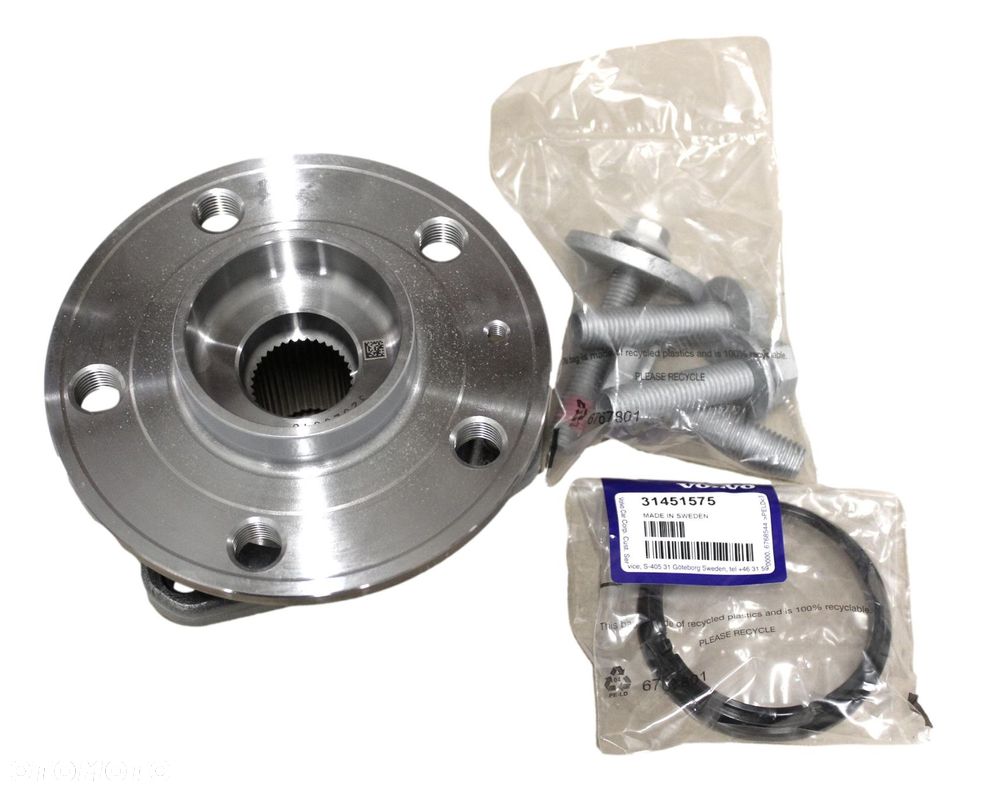 VOLVO XC40 piasta przod lozysko kola zawieszenie przednie lewe prawe OE - 1