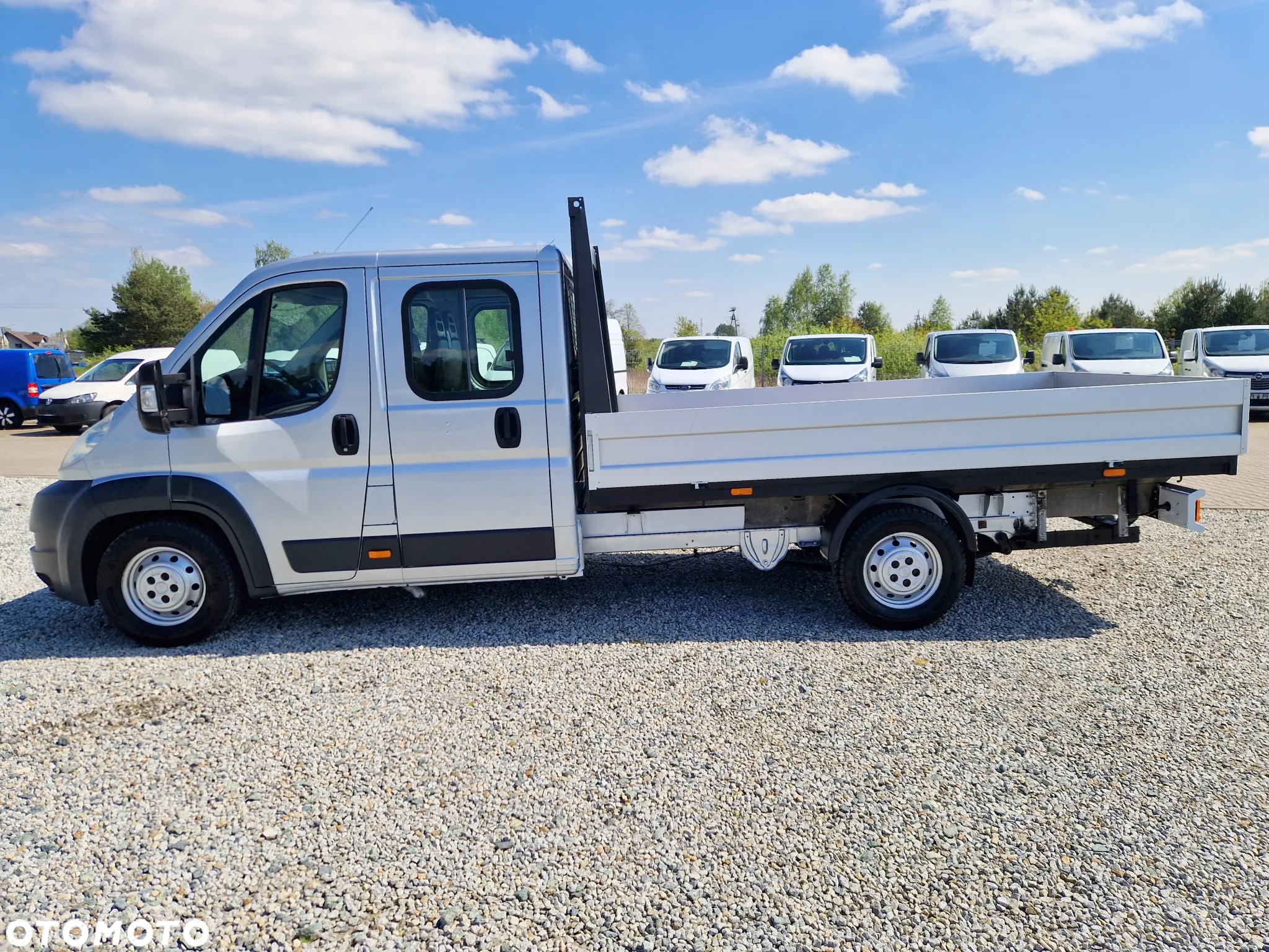 Fiat DUCATO 2,3 MJT 130 KONNA DOKA BRYGADÓWKA 7 OSBOWA 3,5M SKRZYNIA WEBASTO KAMERA MAX 16 KOŁA GWARANCJA - 2