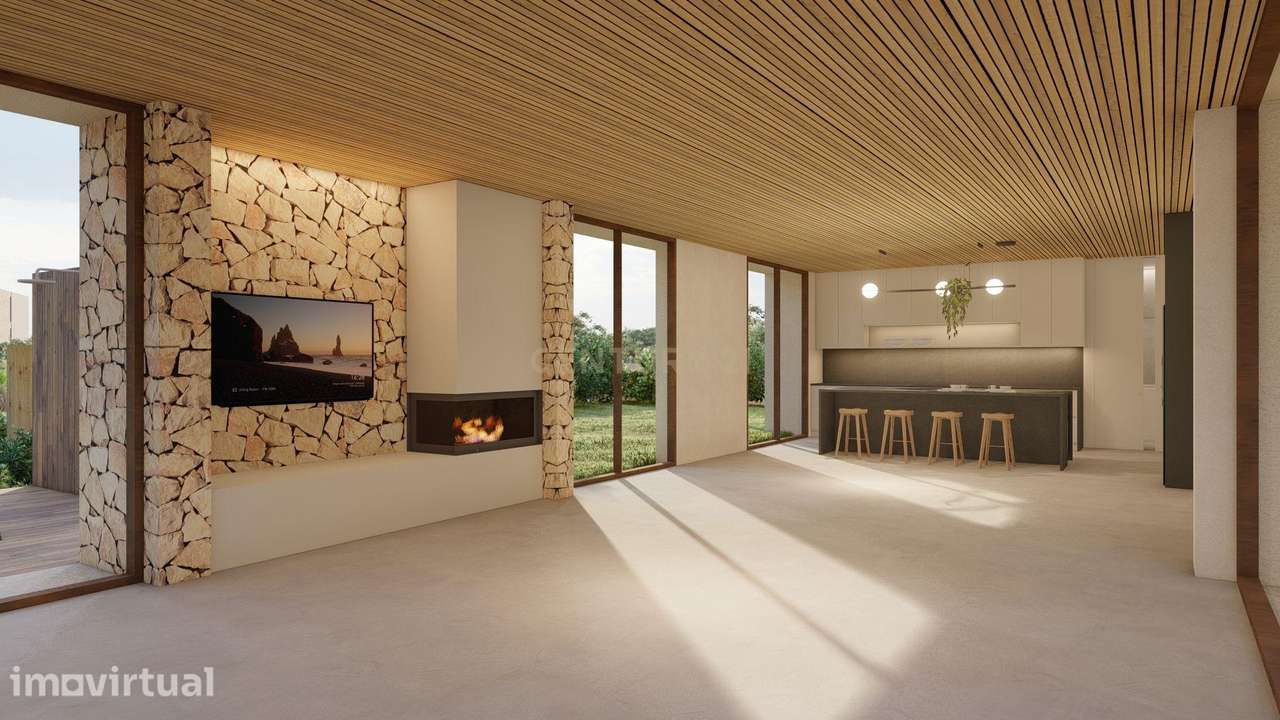 Moradia de Luxo T4 com jardim e piscina, adjacente ao golfe West Cliff - Grande imagem: 2/12