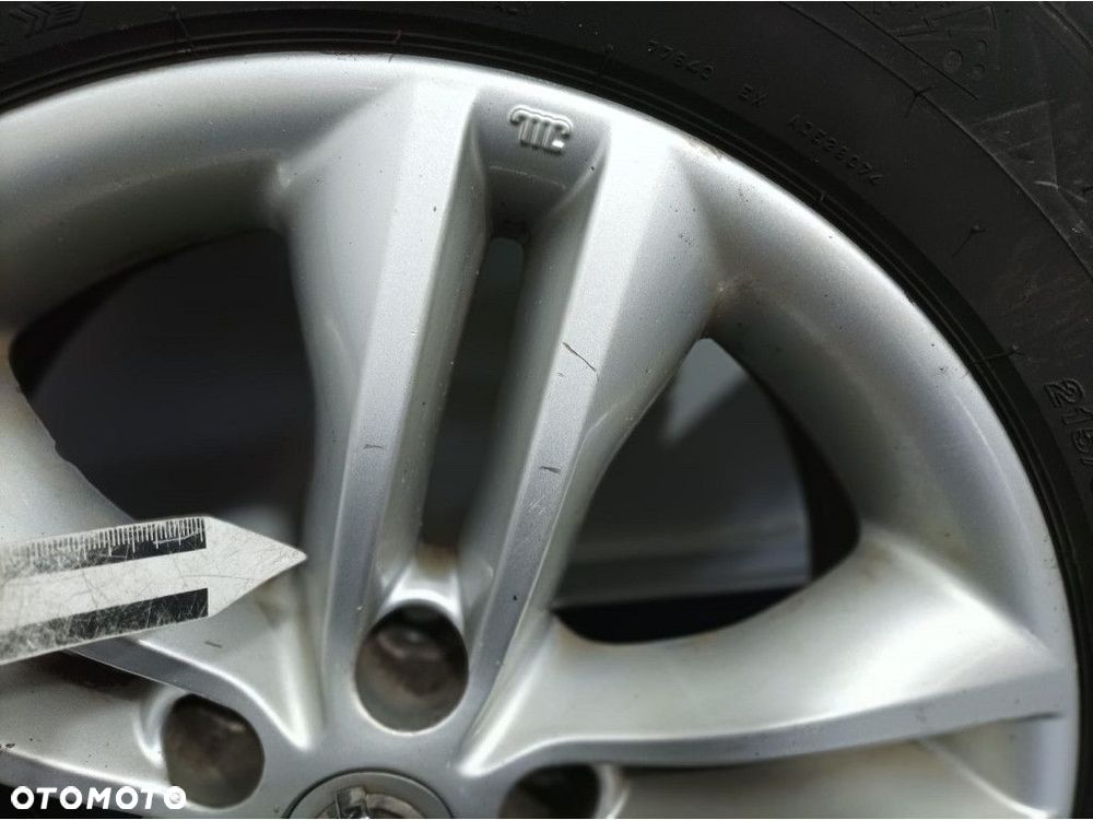 NISSAN KOMPLET FELGI ALUMINIOWE Z OPONAMI 5X114.3 6.5JX17 ET40 215/60 R17 - 4