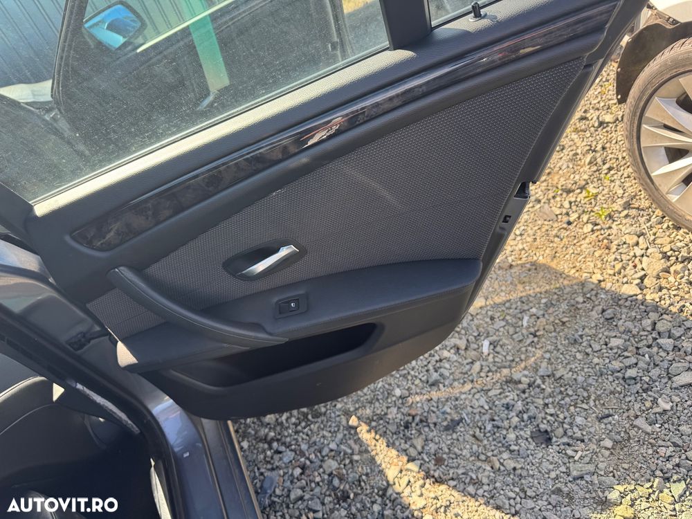 Interior scaune partial piele bmw seria 5 e60 LCI - 5
