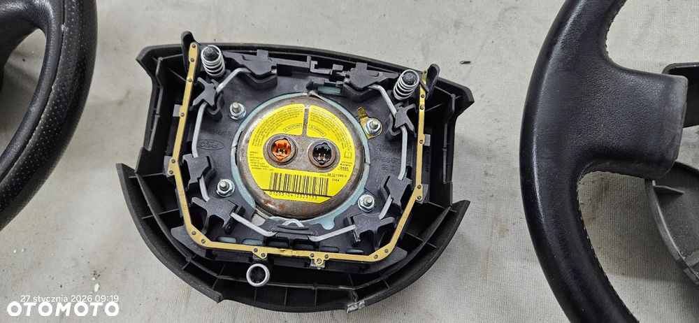 Kierownica skóra skórzana airbag poduszka Ford Fiesta Mk6 2004r 5d hatchback - 6