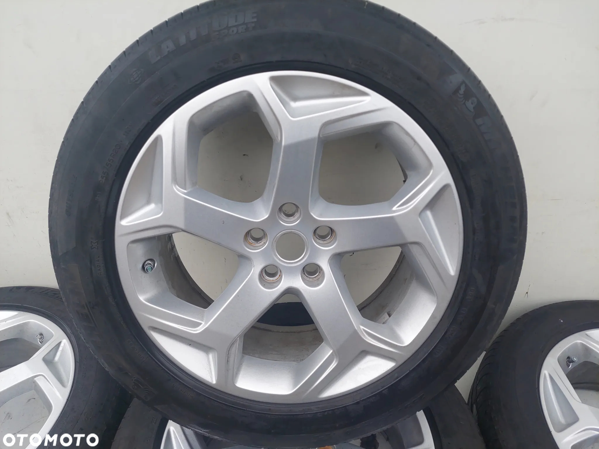 Koła Alufelgi 5x120 ET 47 8,5 Jx RANGE LAND ROVER SPORT 255/55R20 OPONY MICHELIN Laitude Sport ROK 2017 JK62-1007-AA - 2