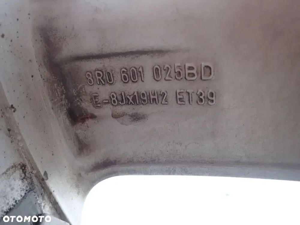 FELGI ALUMINIOWE AUDI 5X112 8X19 ET 39 8R0601025BD RADOM - 10