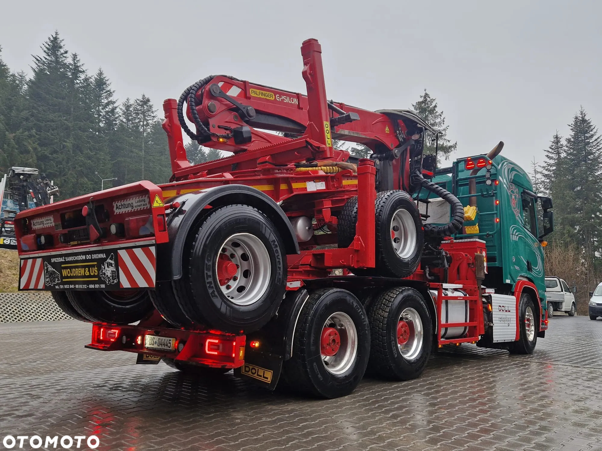 Scania Do drewna drzewa lasu doll - 7