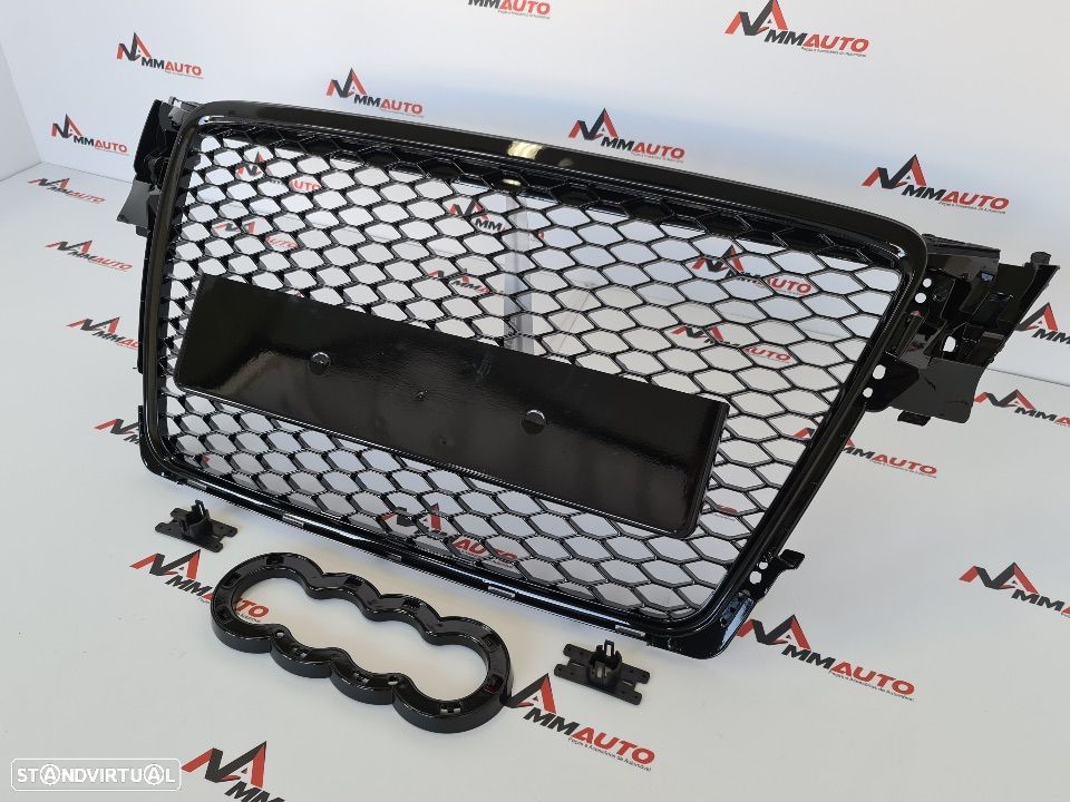 Grelha Frontal Audi A4 B8 Look RS4 - 3