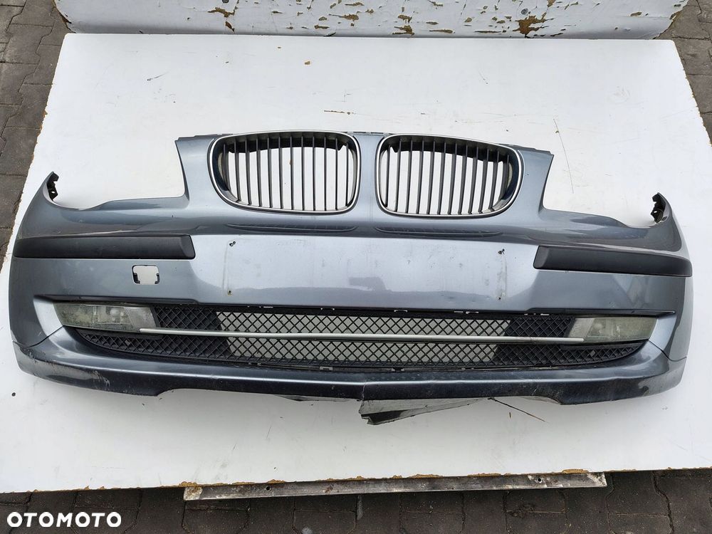 ZDERZAK PRZÓD BMW SERIA 1 I E87 SPACEGRAU METALLIC - 1