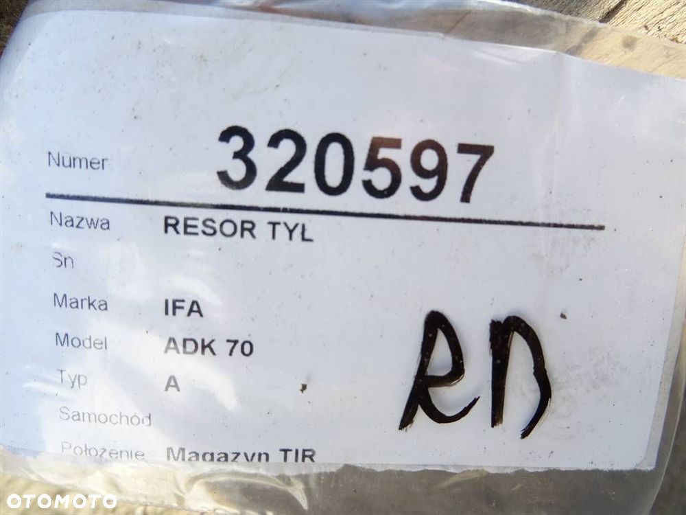 RESOR TYŁ - 279.00 PLN - IFA ADK 70 - 6