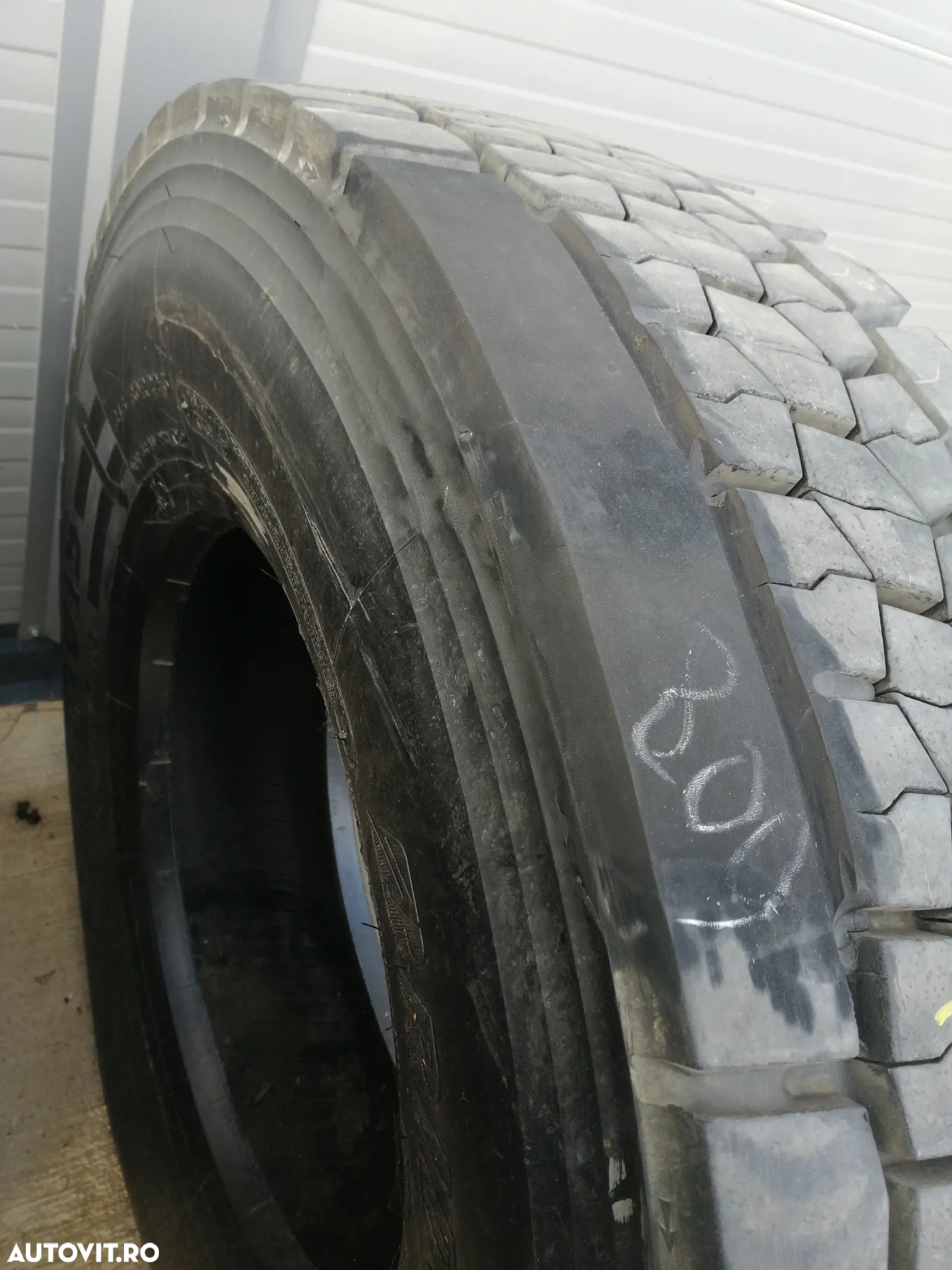 Anvelope second hand 315/80R 22.5 Bridgestone R-DRIVE002 DURAVIS (2 bucati) - 4